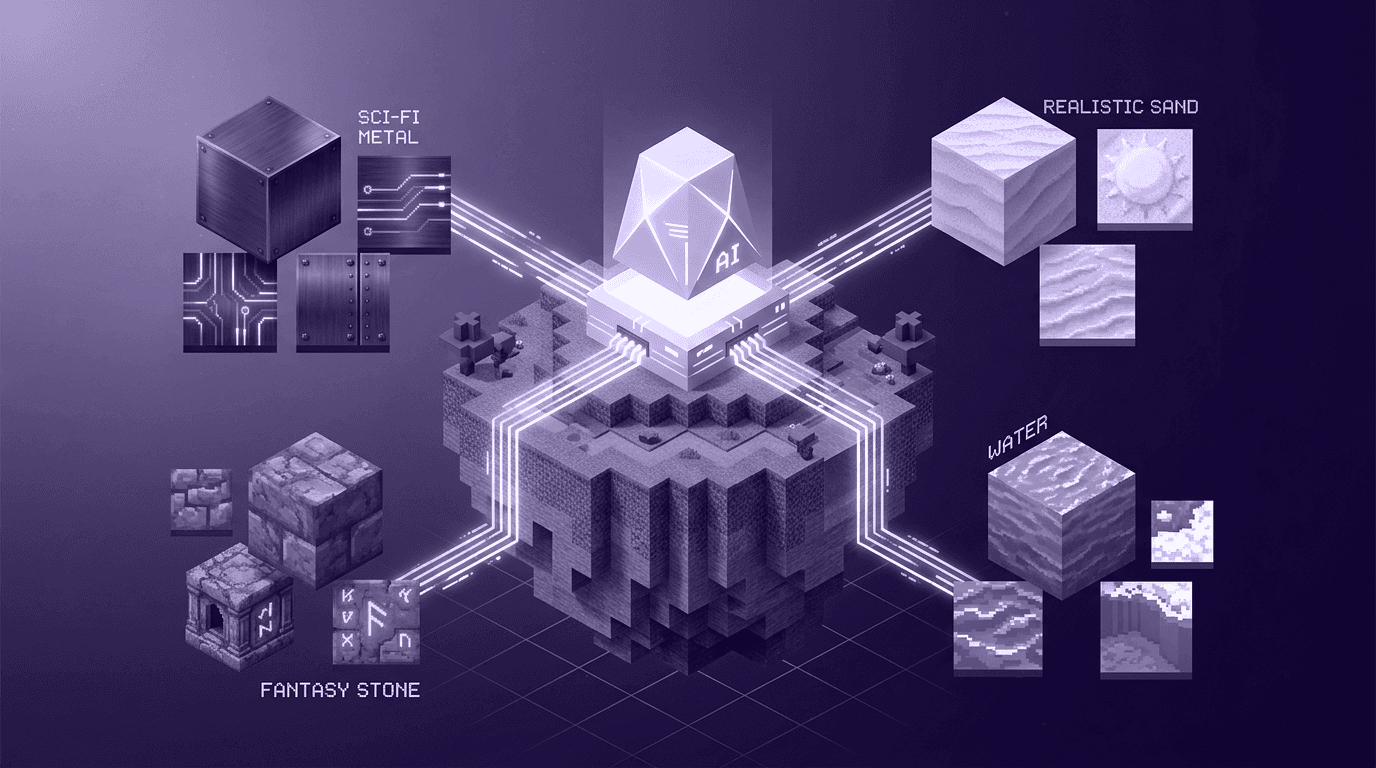 AI Minecraft Texture Generation Styles Main Article Image